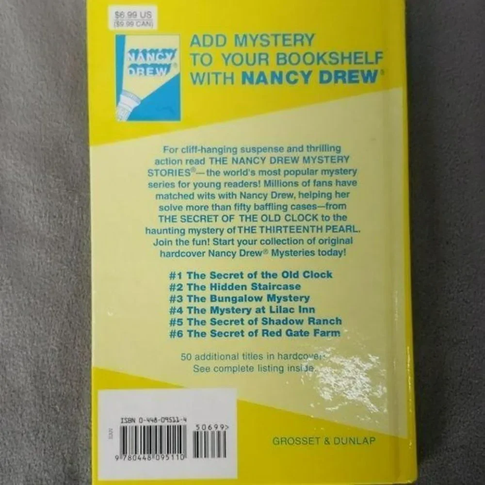 Nancy Drew‎ The Clue Of The Broken Locket 1993 Book Hardback